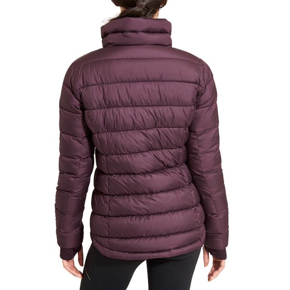 Athleta - Goose Down Downabout Puffer Jacket - Wild Raisin - Picture 2 of 13